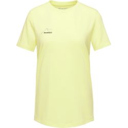 Mammut Feuchtigkeitsableitendes Alltags-T-Shirt Mountain T-Shirt Women Eiger Gelb L