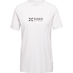 Mammut Feuchtigkeitsableitendes Alltags-T-Shirt Eiger Logo T-Shirt Women Weiß XL