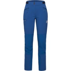 Mammut Atmungsaktive Softshellhose für die Berge Courmayeur SO Pants Women Blau 46