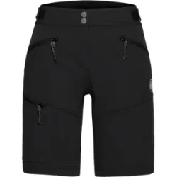 Mammut Strapazierfähige Shorts für alpines Klettern Taiss SO Shorts Women Schwarz 42