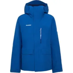Mammut Isolierte Freeride-Jacke Fall Line HS Thermo Hooded Jacket Men Blau M