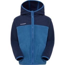 Mammut Multifunktionale Fleecejacke mit Kapuze Waymarker ML Hooded Jacket Blau 116