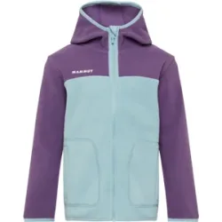 Mammut Multifunktionale Fleecejacke mit Kapuze Waymarker ML Hooded Jacket Blau 116
