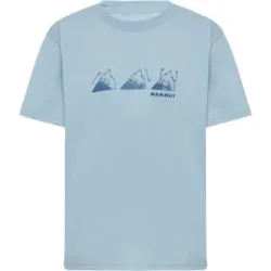 Mammut Alltags-T?Shirt aus 100 % ökologischer Baumwolle Base T-Shirt Playground Blau 104