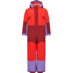 Mammut Isolierter, wasserdichter Schneeanzug für den Winter Stoney HS Thermo Onesie Rot 104