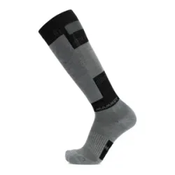 Mammut Warme, atmungsaktive gepolsterte Skisocken Freeski Merino Knee Socks Schwarz L/42-44