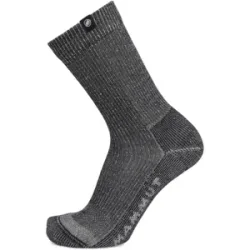 Mammut Vollständig gepolsterte, warme Wandersocken Hiking Full Cushion Crew Socks Schwarz XL/45-47