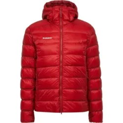 Mammut Vielseitige isolierte Daunenjacke für die Berge Broad Peak Pro IN Hooded Jacket Men Rot M
