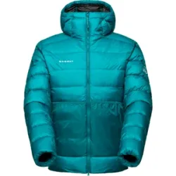 Mammut Vielseitige isolierte Daunenjacke für die Berge Broad Peak Pro IN Hooded Jacket Men Grün S