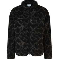 Mammut Gemusterte Midlayer-Jacke aus Fleece Valley ML Jacket Men Schwarz XL