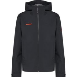 Mammut Leichte, zuverlässige Hardshelljacke zum Wandern Linard Light HS Hooded Jacket Men Classic Schwarz XL