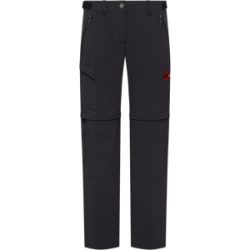 Mammut Vielseitige Zip-off-Wanderhose mit 4-Wege-Stretch Runbold IV Zip Off Pants Women Classic Schwarz 38