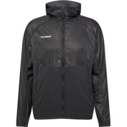 Mammut Leichter Windbreaker  Valley Light WB Hooded Jacket Men Schwarz M