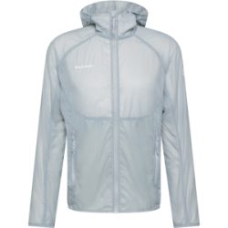 Mammut Leichter Windbreaker  Valley Light WB Hooded Jacket Men Grau S