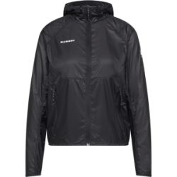 Mammut Leichter Windbreaker  Valley Light WB Hooded Jacket Women Schwarz M
