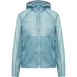 Mammut Leichter Windbreaker  Valley Light WB Hooded Jacket Women Blau S