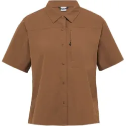 Mammut Atmungsaktives Hemd Valley Airdot Shirt Women Brown M