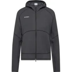 Mammut Schnelltrocknende Midlayer-Jacke Valley Powerdry ML Hooded Jacket Women Schwarz S