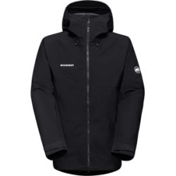 Mammut Nachhaltige 3-Lagen-Hardshelljacke Crater IV HS Hooded Jacket Men Schwarz M
