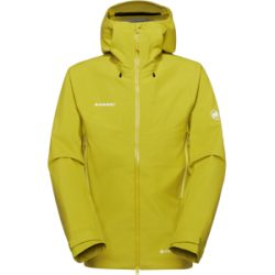 Mammut Nachhaltige 3-Lagen-Hardshelljacke Crater IV HS Hooded Jacket Men Gelb M