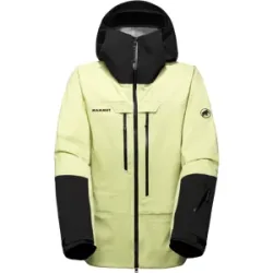 Mammut Kompakte, leichte Freeride-Jacke Haldigrat Light HS Hooded Jacket Men Gelb XL