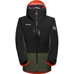 Mammut Freetouring-Hardshelljacke für (Gewichts-)Minimalisten Eiger Free Advanced HS Hooded Jacket Men Grün XXL