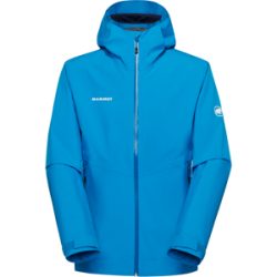 Mammut Leichte Hardshelljacke zum Wandern Alto Light HS Hooded Jacket Men Blau S