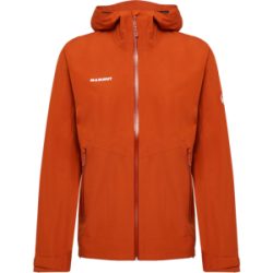 Mammut Leichte Hardshelljacke zum Wandern Alto Light HS Hooded Jacket Men Brown S