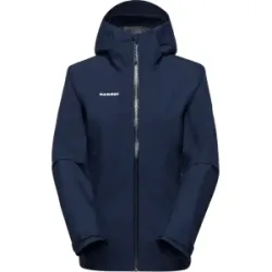 Mammut Leichte Hardshelljacke zum Wandern Alto Light HS Hooded Jacket Women Blau XXL