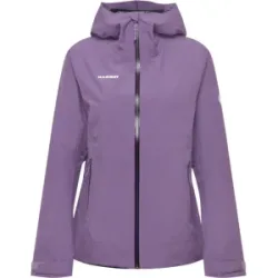 Mammut Leichte Hardshelljacke zum Wandern Alto Light HS Hooded Jacket Women Lila XS