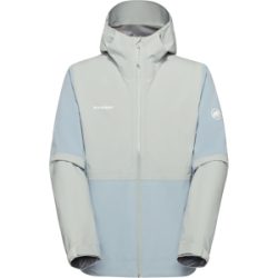 Mammut Leichte, elastische Hardshelljacke zum Wandern Linard Guide HS Hooded Jacket Men Blau L