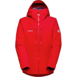 Mammut All-Mountain-Hardshellskijacke Stoney HS Hooded Jacket Men Rot XL