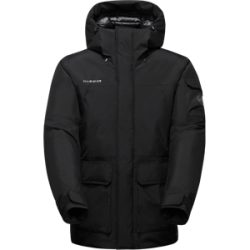 Mammut Warmer und wasserdichter urbaner Parka Obelisk Gore-Tex HS Thermo Coat Men Schwarz XXL