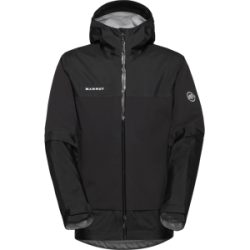 MAMMUT Ducan Guide Hooded Herren Outdoorjacke Schwarz, Herren, Größe: M