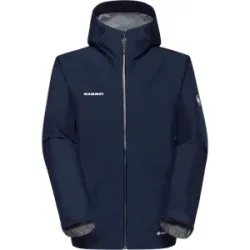 Mammut Funktionelle 3-lagige GORE-TEX Wanderjacke Crater Light HS Hooded Jacket Men Blau M