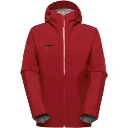 Mammut Funktionelle 3-lagige GORE-TEX Wanderjacke Crater Light HS Hooded Jacket Men Rot S