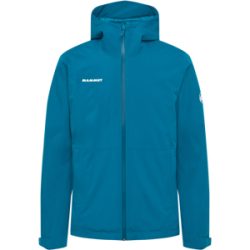 Mammut Wasserdichte Isolationsjacke zum Wandern Linard HS Thermo Hooded Jacket Men Grün L