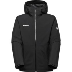 Mammut Wasserdichte Isolationsjacke zum Wandern Linard HS Thermo Hooded Jacket Men Schwarz XL