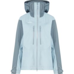 Mammut Strapazierfähige 3-Lagen-Bergjacke Taiss HS Hooded Jacket Women Blau S
