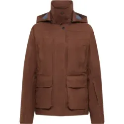 Mammut Leistungsstarke GORE-TEX Pro-Hardshelljacke Alps HS Hooded Jacket Women Brown L