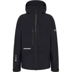 Mammut Leichte, atmungsaktive Freeride-Hardshelljacke Eiger Free Advanced HS Hooded Jacket Men Schwarz S