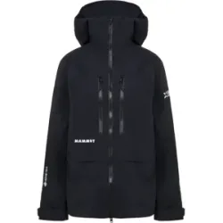 Mammut Leichte, atmungsaktive Freeride-Hardshelljacke Eiger Free Advanced HS Hooded Jacket Women Schwarz M