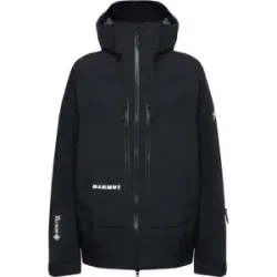 Mammut Robuste GORE-TEX Pro Freeride-Hardshelljacke Eiger Free Pro HS Hooded Jacket Men Schwarz S