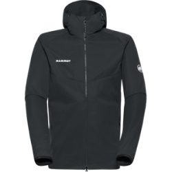 Mammut Atmungsaktive Softshelljacke GRANITE SO Hooded Jacket Men Schwarz XXL