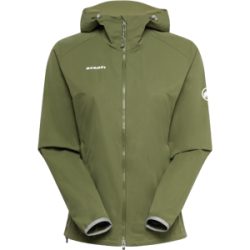 Mammut Atmungsaktive Softshelljacke GRANITE SO Hooded Jacket Women Grün XS