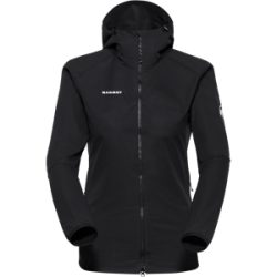 Mammut Atmungsaktive Softshelljacke GRANITE SO Hooded Jacket Women Schwarz S