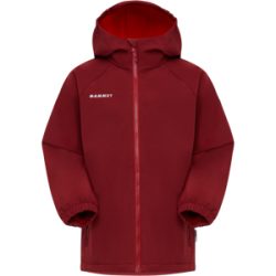 Mammut Wasserabweisende, multifunktionale Softshelljacke Ultimate Comfort SO Hooded Jacket Rot 164