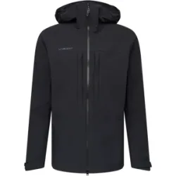 Mammut Softshell-Skitourenjacke Skintrack SO Hooded Jacket Men Schwarz XXL