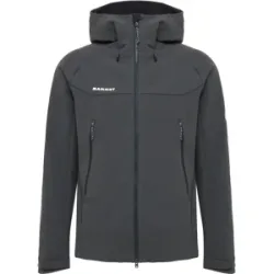 Mammut Softshelljacke für kalte Tage Winterfield SO Hooded Jacket Men Grau S