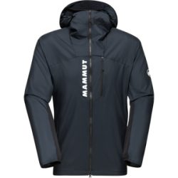 Mammut Ultraleichter, atmungsaktiver Windbreaker Aenergy WB Hooded Jacket Men Schwarz S